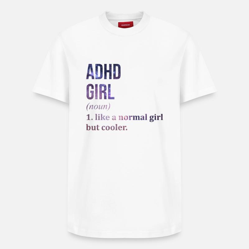 ADHS - Relaxed Unisex Supima Cotton T-Shirt – von SPREAD - Weiß