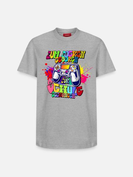 Graffiti Controller Neonfarben progamer - Relaxed Unisex Supima Cotton T-Shirt – von SPREAD - Weiß