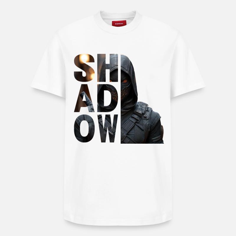 Ombre - T-shirt unisexe décontracté en coton Supima – de SPREAD - blanc