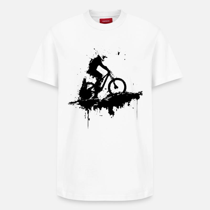 Vtt - T-shirt unisexe décontracté en coton Supima – de SPREAD - blanc