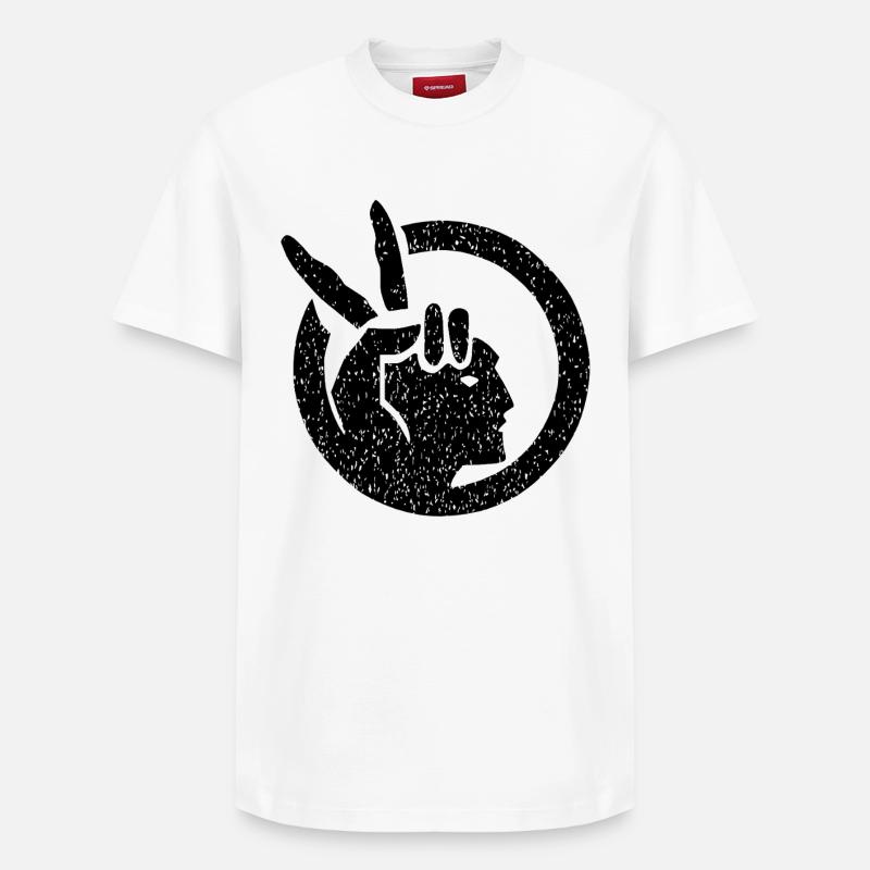 Mouvement amérindien - T-shirt unisexe décontracté en coton Supima – de SPREAD - blanc