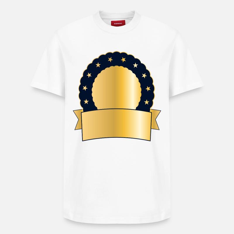 CONCEVEZ VOTRE PROPRE PRIX - T-shirt unisexe décontracté en coton Supima – de SPREAD - blanc