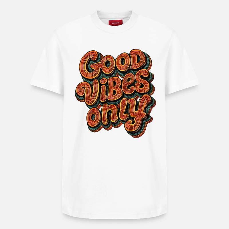 good - Relaxed Unisex Supima Cotton T-Shirt – von SPREAD - Weiß