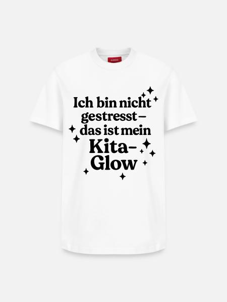 Ich bin nicht gestresst... - Relaxed Unisex Supima Cotton T-Shirt – von SPREAD - Weiß