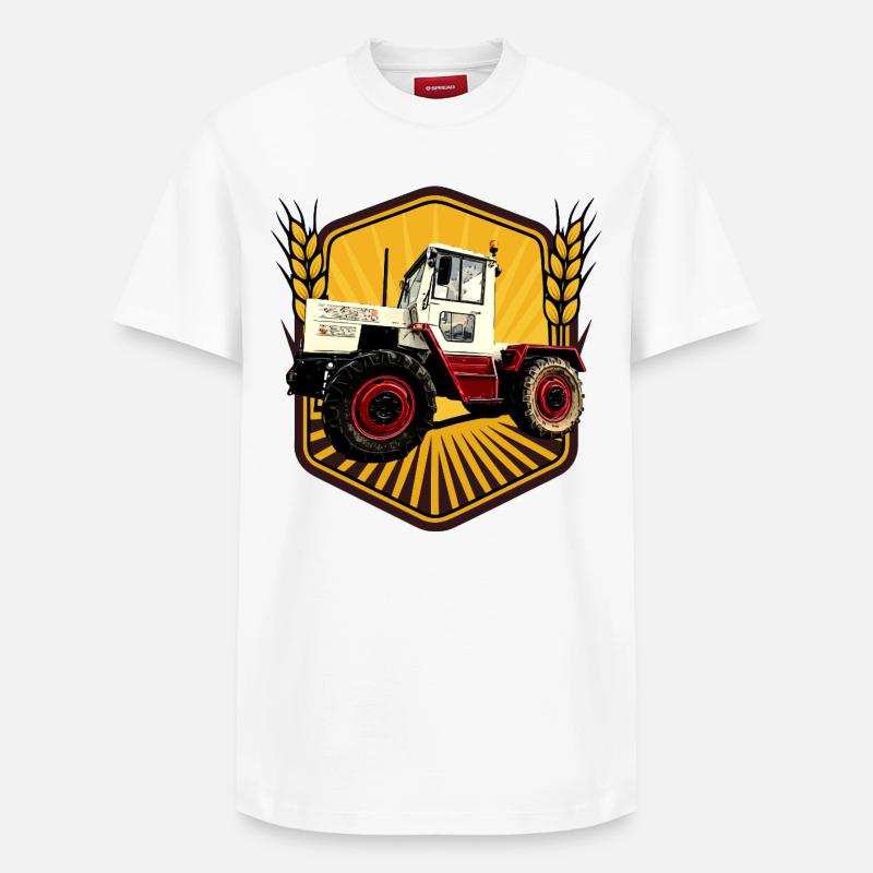 Centrale électrique sur roues - T-shirt unisexe décontracté en coton Supima – de SPREAD - blanc
