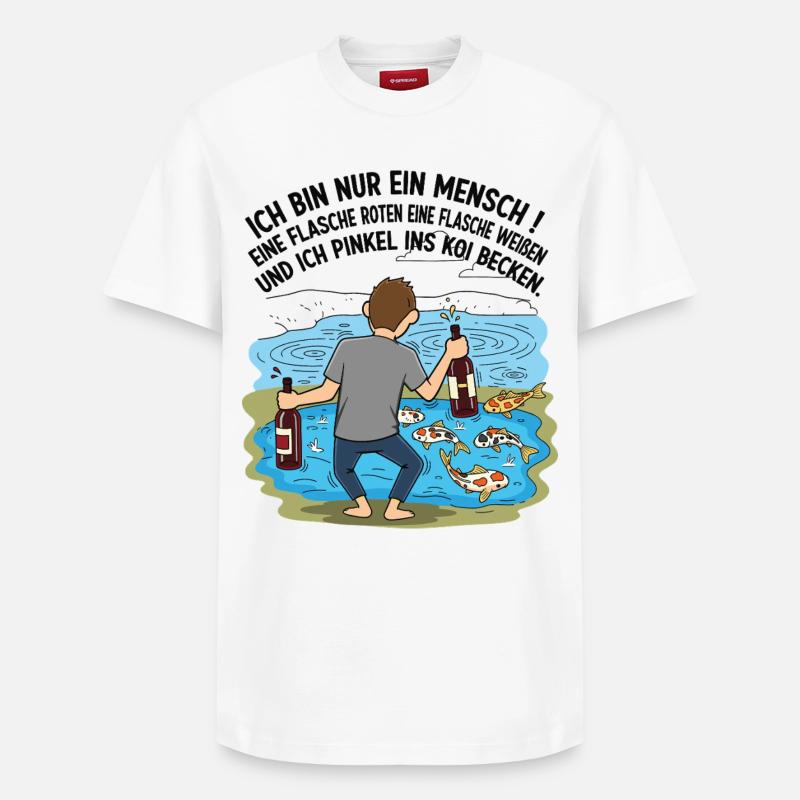5821 - Relaxed Unisex Supima Cotton T-Shirt – von SPREAD - Weiß