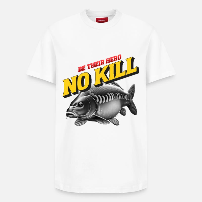 CAPE: Sei ihr Held! - Relaxed Unisex Supima Cotton T-Shirt – von SPREAD - Weiß
