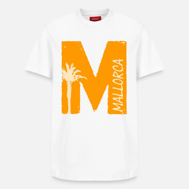 Mallorca Liebe - Relaxed Unisex Supima Cotton T-Shirt – von SPREAD - Weiß