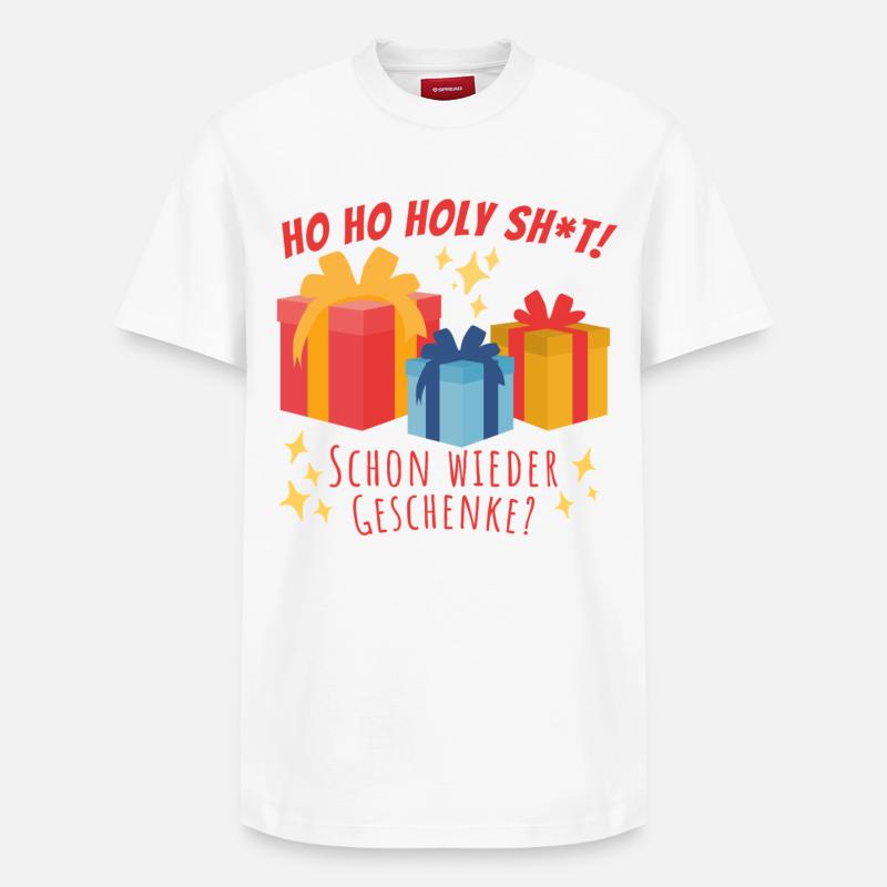 Geschenkeschock! - Relaxed Unisex Supima Cotton T-Shirt – von SPREAD - Weiß