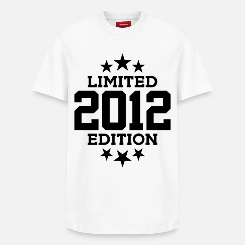 ÉDITION LIMITÉE 2012 14E ANNIVERSAIRE - T-shirt unisexe décontracté en coton Supima – de SPREAD - blanc