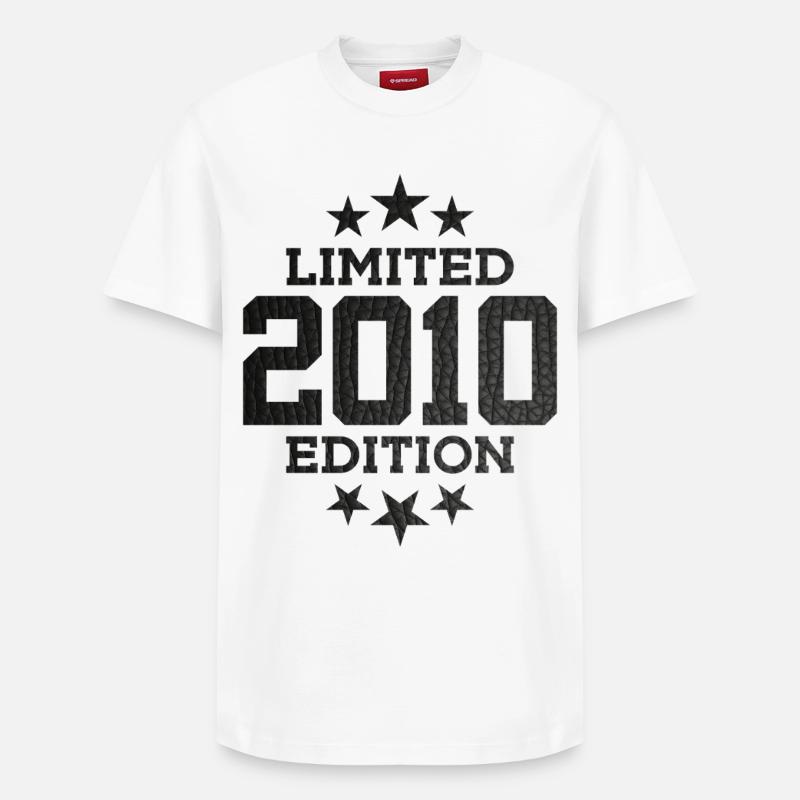 ÉDITION LIMITÉE 2010 16E ANNIVERSAIRE - T-shirt unisexe décontracté en coton Supima – de SPREAD - blanc
