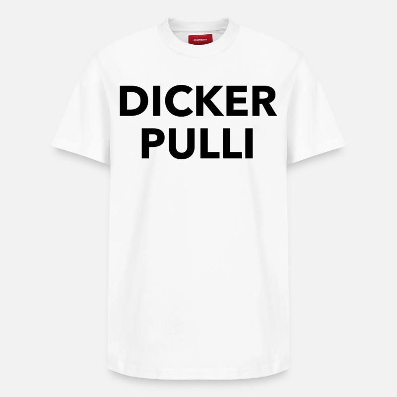 Pull épais - T-shirt unisexe décontracté en coton Supima – de SPREAD - blanc