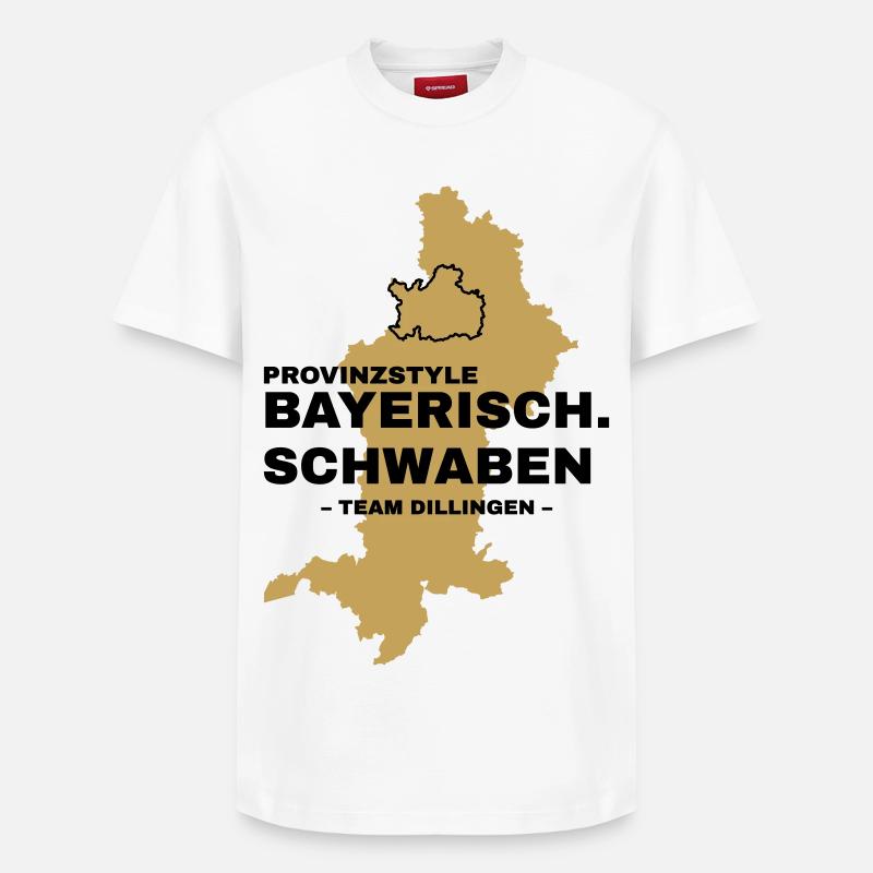 Souabe | DILLINGEN - T-shirt unisexe décontracté en coton Supima – de SPREAD - blanc