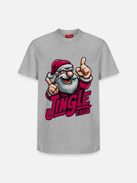 Jingle This - Relaxed Unisex Supima Cotton T-Shirt – by SPREAD - white