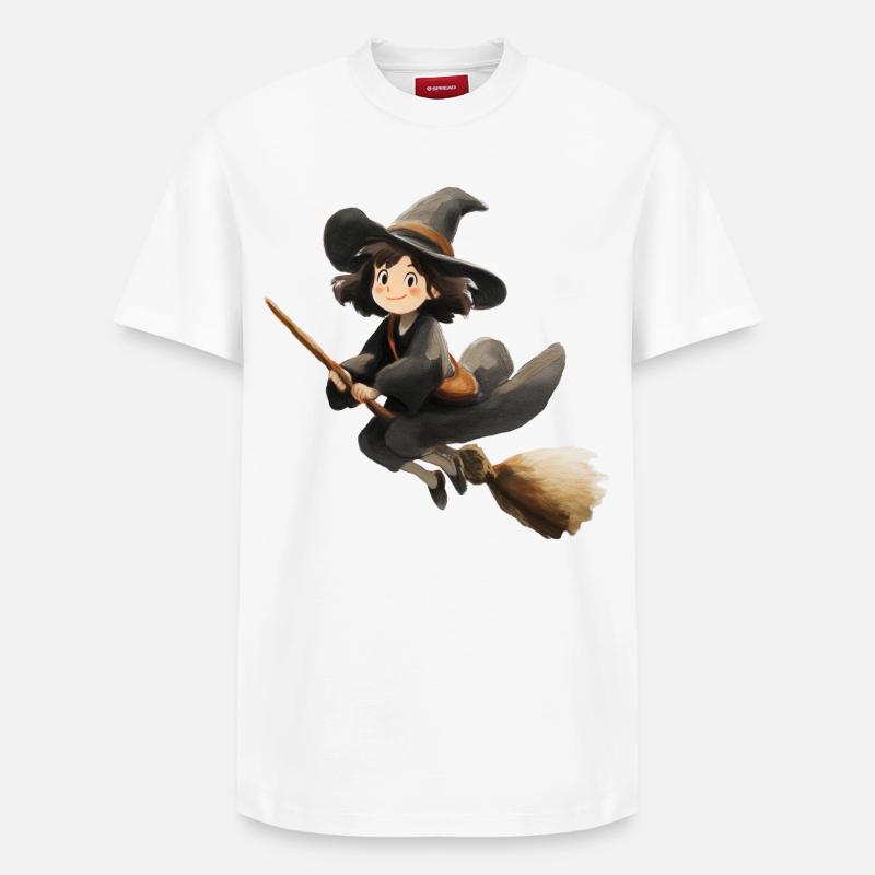 Witch - Relaxed Unisex Supima Cotton T-Shirt – by SPREAD - white