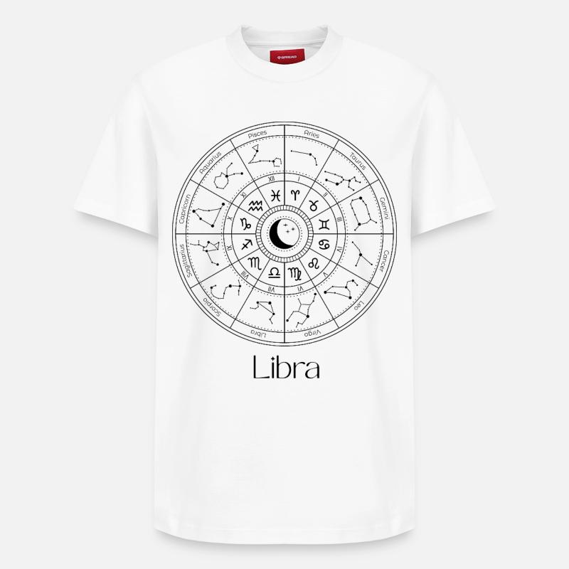 Balance - T-shirt unisexe décontracté en coton Supima – de SPREAD - blanc