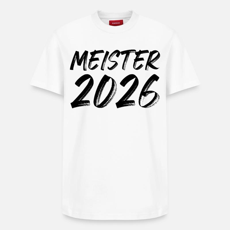 Champion 2026 - T-shirt unisexe décontracté en coton Supima – de SPREAD - blanc