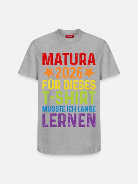 Matura 2026 T-Shirt - Relaxed Unisex Supima Cotton T-Shirt – by SPREAD - white