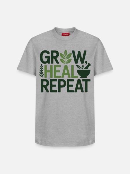 Professional Botanical Recovery Experts - Relaxed Unisex Supima Cotton T-Shirt – by SPREAD - white