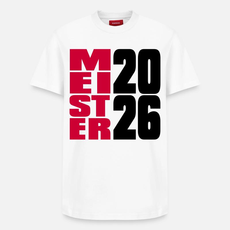 Champion 2026 Championship - T-shirt unisexe décontracté en coton Supima – de SPREAD - blanc