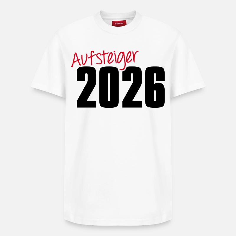Promu Promotion 2026 - T-shirt unisexe décontracté en coton Supima – de SPREAD - blanc