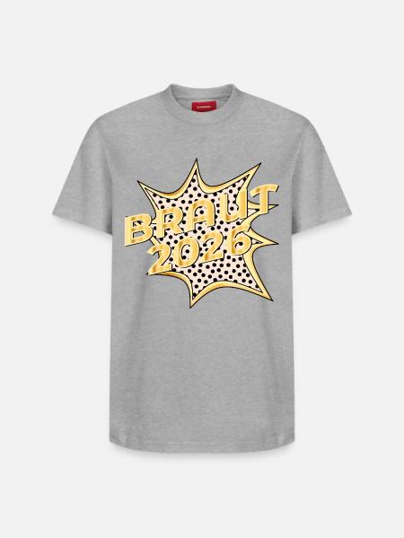 Braut 2026 Popart - Relaxed Unisex Supima Cotton T-Shirt – von SPREAD - Weiß