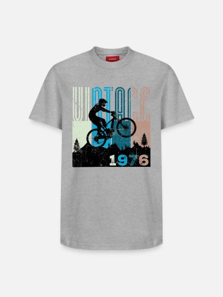 Millésime 1976 - T-shirt unisexe décontracté en coton Supima – de SPREAD - blanc