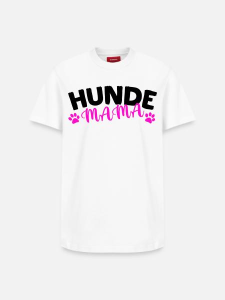 Hunde Mama - Relaxed Unisex Supima Cotton T-Shirt – von SPREAD - Weiß