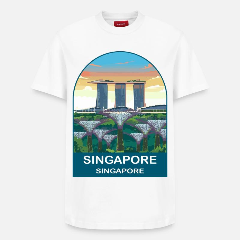 CTY02059 - Relaxed Unisex Supima Cotton T-Shirt – by SPREAD - white
