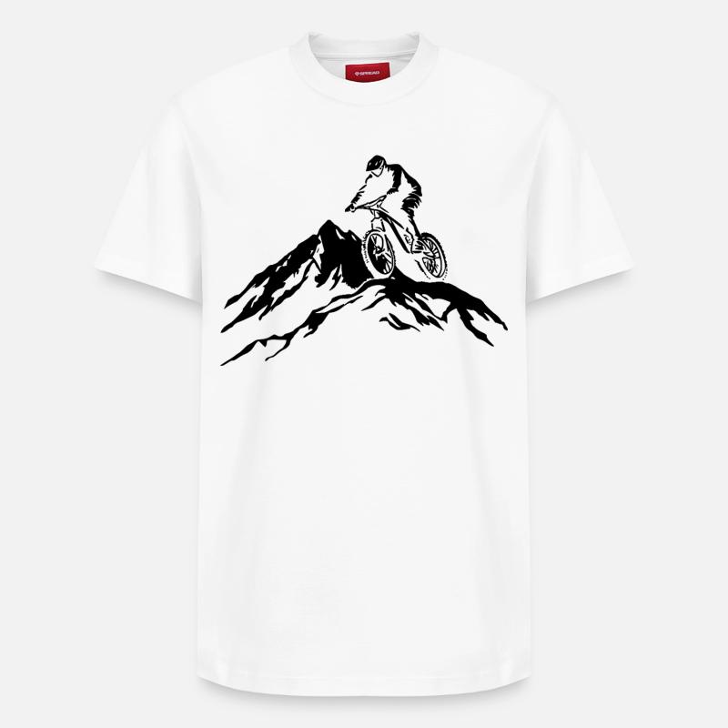 VTT - T-shirt unisexe décontracté en coton Supima – de SPREAD - blanc