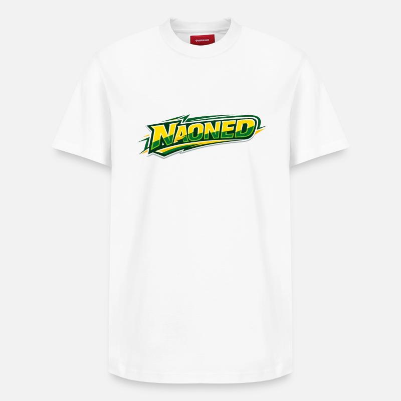 NAONED - T-shirt unisexe décontracté en coton Supima – de SPREAD - blanc