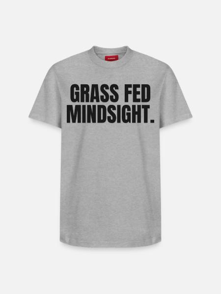 GRASS-FED MINDSET | Carnivore Ancestral Lifestyle - Relaxed Unisex Supima Cotton T-Shirt – by SPREAD - white