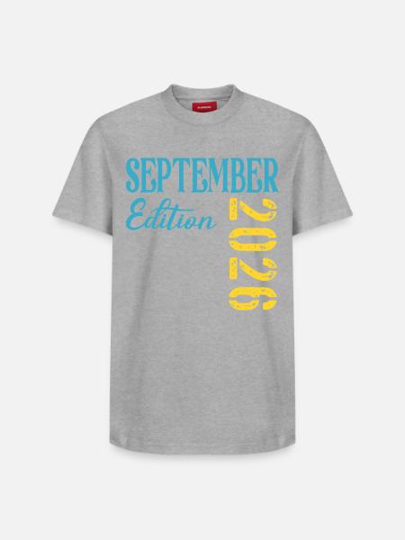 Baby birth September 2026 - Relaxed Unisex Supima Cotton T-Shirt – by SPREAD - white