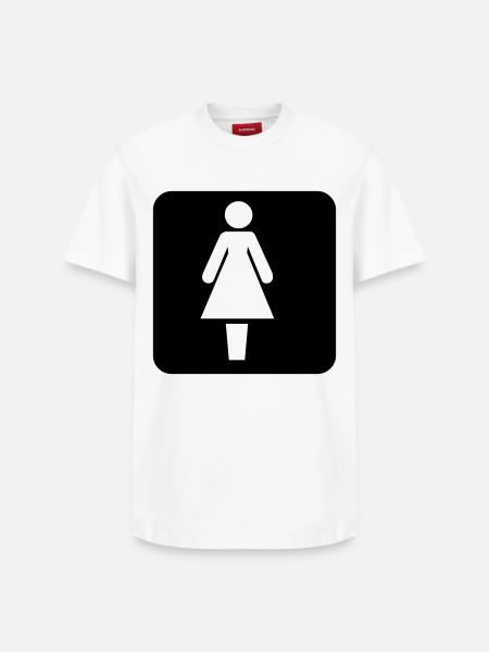 Woman - Relaxed Unisex Supima Cotton T-Shirt – by SPREAD - white