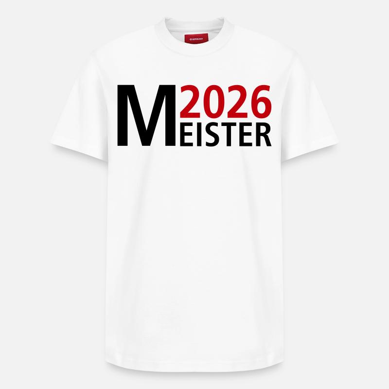 Champion 2026 Championship - T-shirt unisexe décontracté en coton Supima – de SPREAD - blanc