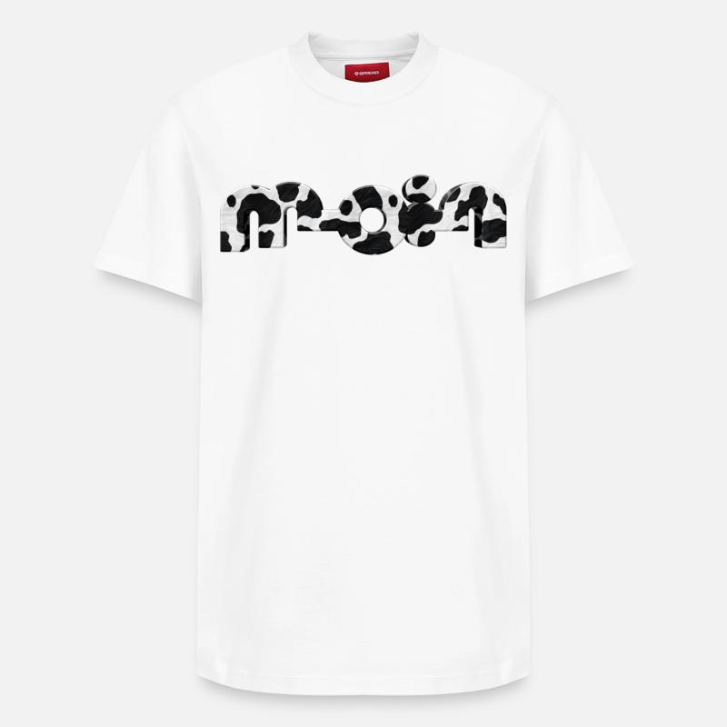 Hello - Relaxed Unisex Supima Cotton T-Shirt – by SPREAD - white