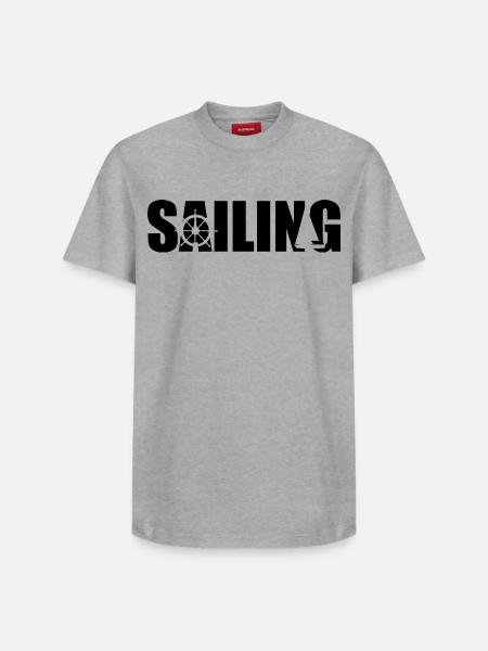 Volant pour les marins - T-shirt unisexe décontracté en coton Supima – de SPREAD - blanc