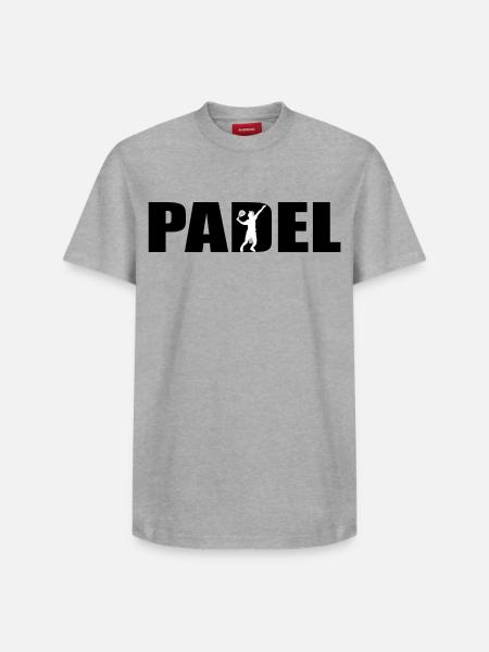 Padel - Relaxed Unisex Supima Cotton T-Shirt – von SPREAD - Weiß