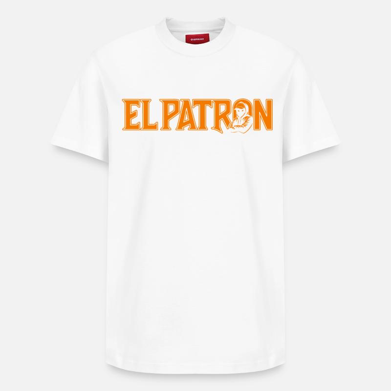 El Patrón - T-shirt unisexe décontracté en coton Supima – de SPREAD - blanc