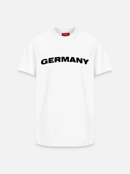 Germany - Relaxed Unisex Supima Cotton T-Shirt – by SPREAD - white