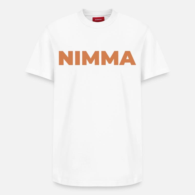 NIMMA - T-shirt unisexe décontracté en coton Supima – de SPREAD - blanc