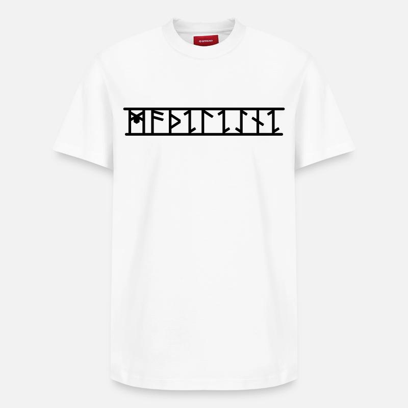 Madeleine - Relaxed Unisex Supima Cotton T-Shirt – von SPREAD - Weiß
