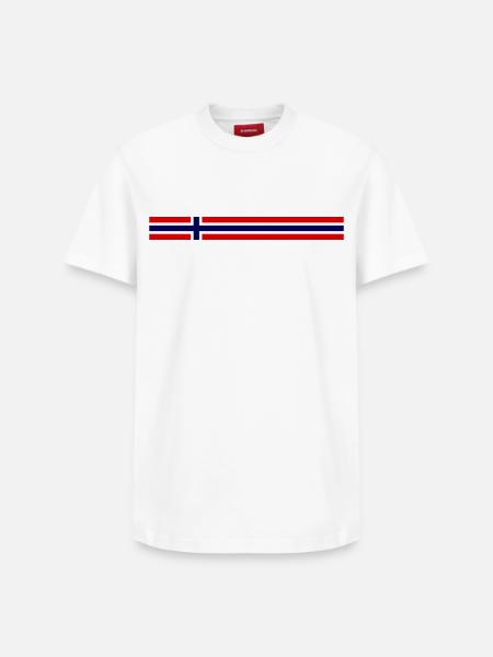 Norway Sports - Relaxed Unisex Supima Cotton T-Shirt – by SPREAD - white