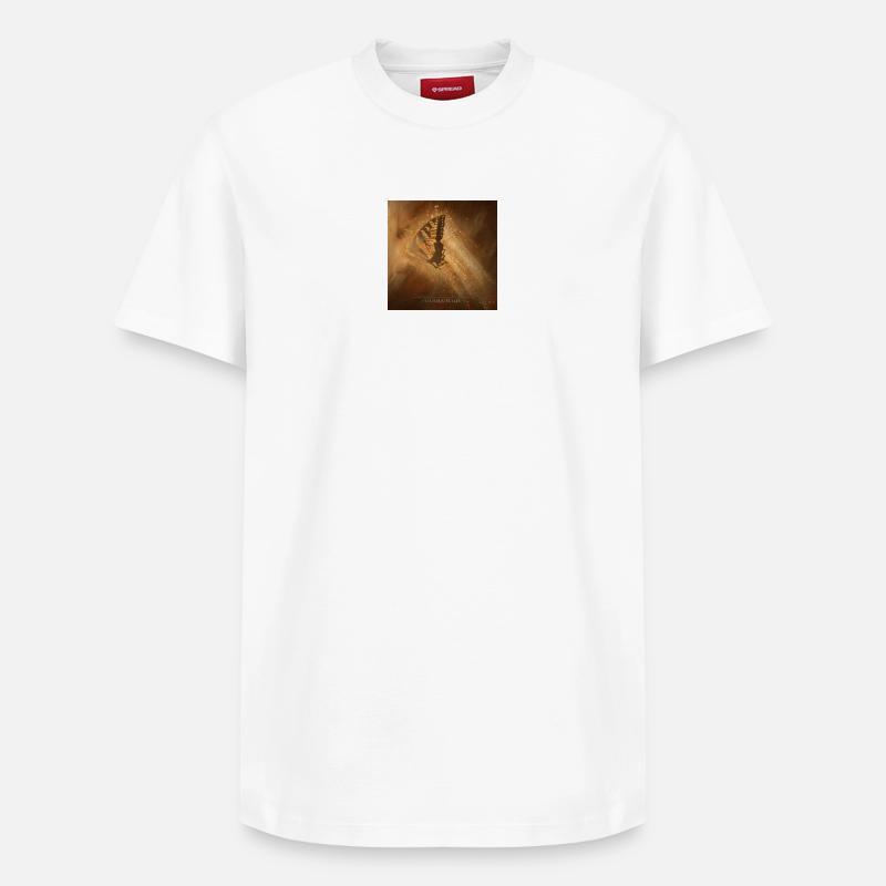 Effet papillon 2 - T-shirt unisexe décontracté en coton Supima – de SPREAD - blanc