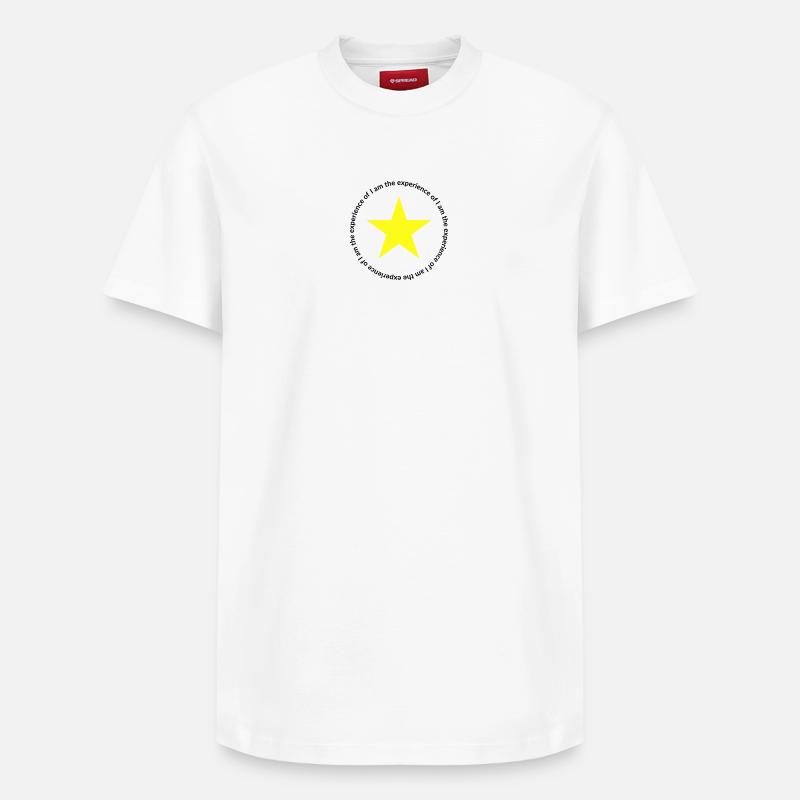 Mantrique 2 - Je suis - T-shirt unisexe décontracté en coton Supima – de SPREAD - blanc