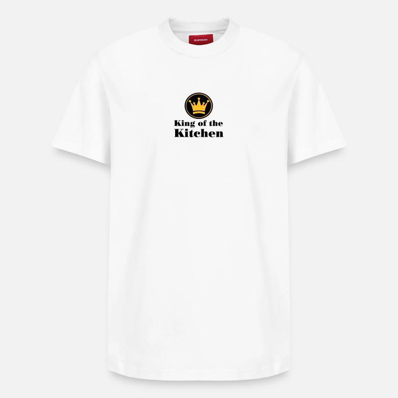 Koch - T-shirt unisexe décontracté en coton Supima – de SPREAD - blanc