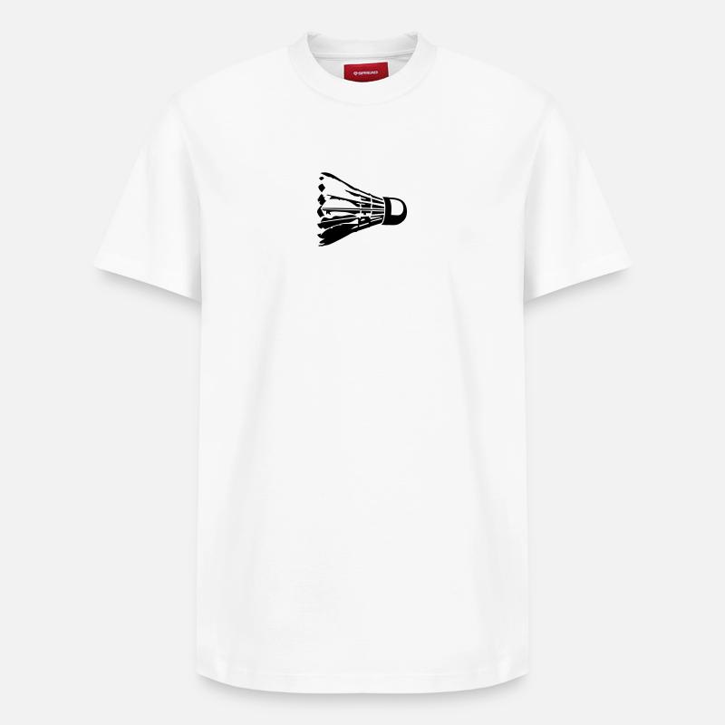 Federball - Relaxed Unisex Supima Cotton T-Shirt – von SPREAD - Weiß