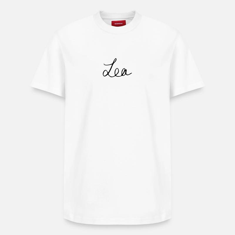 Léa - T-shirt unisexe décontracté en coton Supima – de SPREAD - blanc