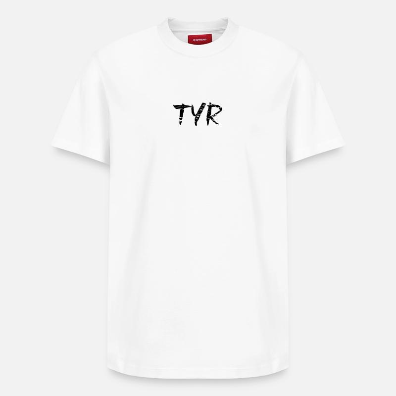 Tyr - T-shirt unisexe décontracté en coton Supima – de SPREAD - blanc