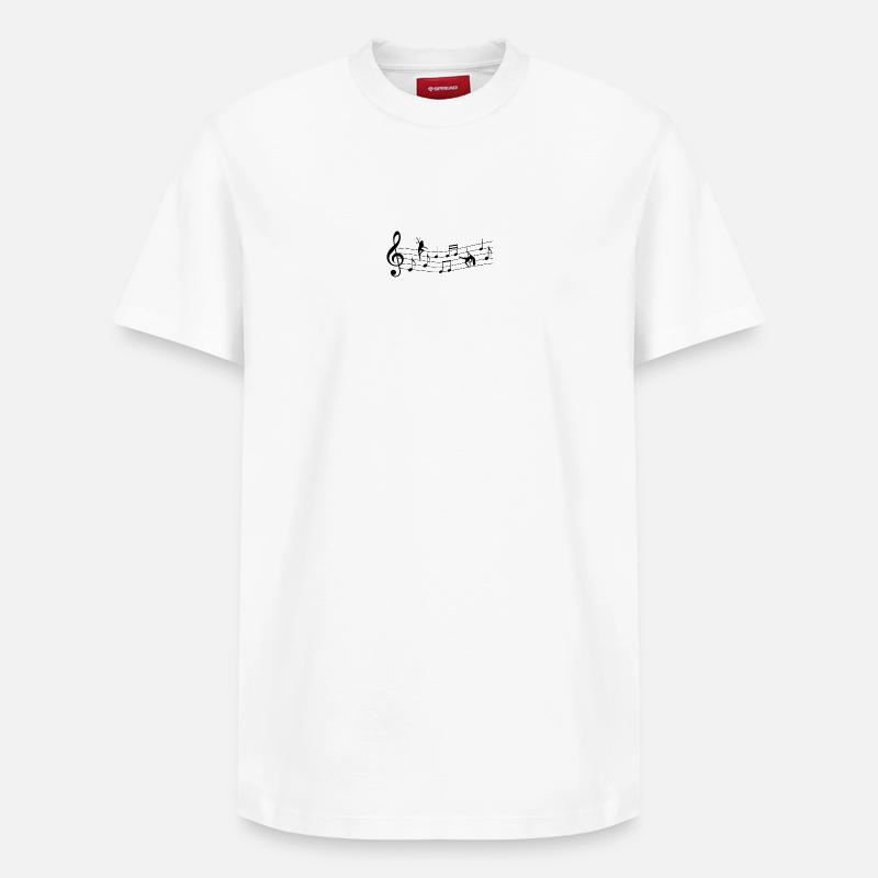Dance - T-shirt unisexe décontracté en coton Supima – de SPREAD - blanc